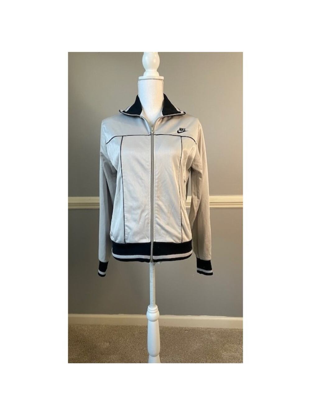 Vintage Nike Sportswear Track Jacket Made in Korea Men's Small Swoosh Old School